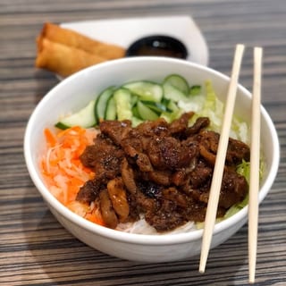 Lemongrass Pork Noodle Bowl