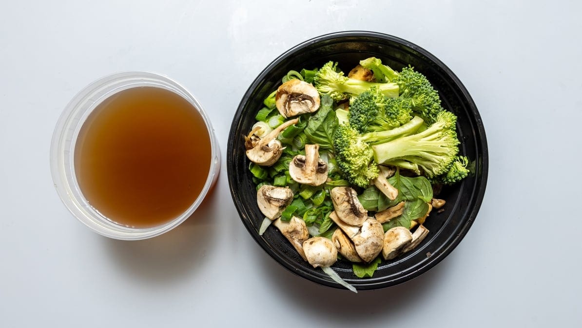 Vegan Pho Just Right.