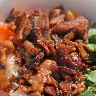 Vietnamese BBQ Pork Rice Bowl