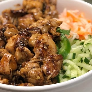 Lemongrass Chicken Rice Bowl
