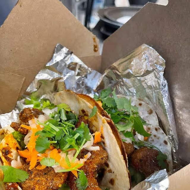Quinoa Shrimp Yummi Taco.