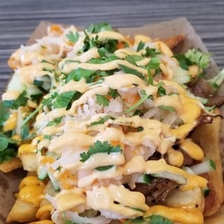 Lemongrass Beef Loaded Fries