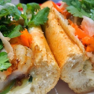 Lemongrass Shrimp Banh Mi