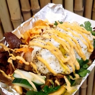 Vietnamese BBQ Pork Loaded Fries