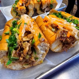 Vietnamese BBQ Pork Banh Mi