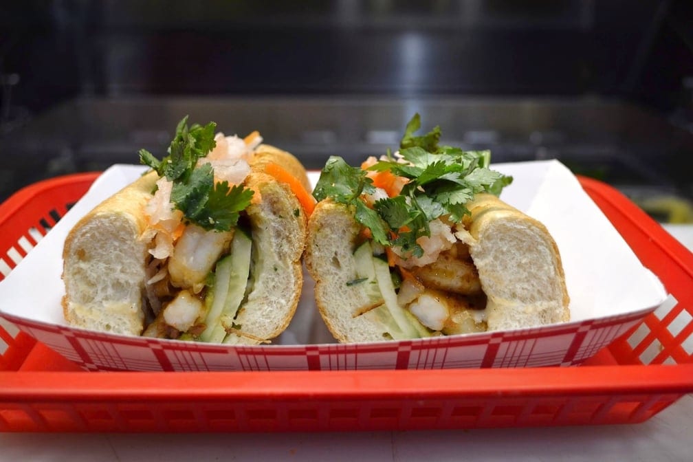 Lemongrass Tofu Banh Mi.