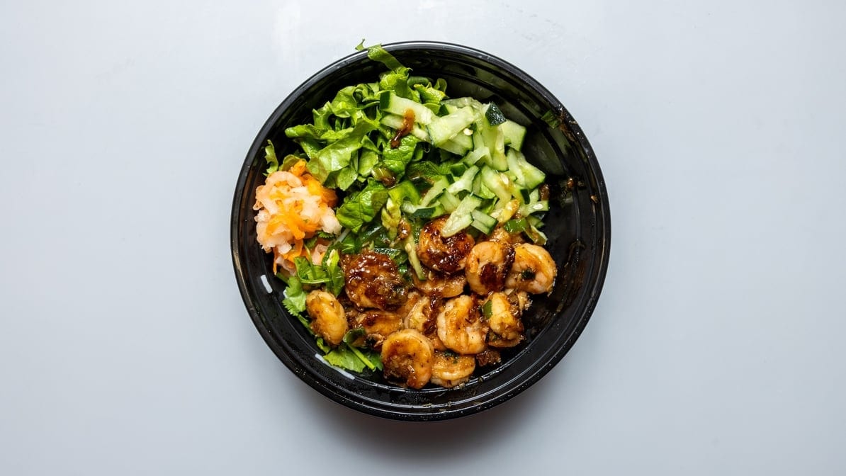 Bang Bang Shrimp Noodle Bowl.