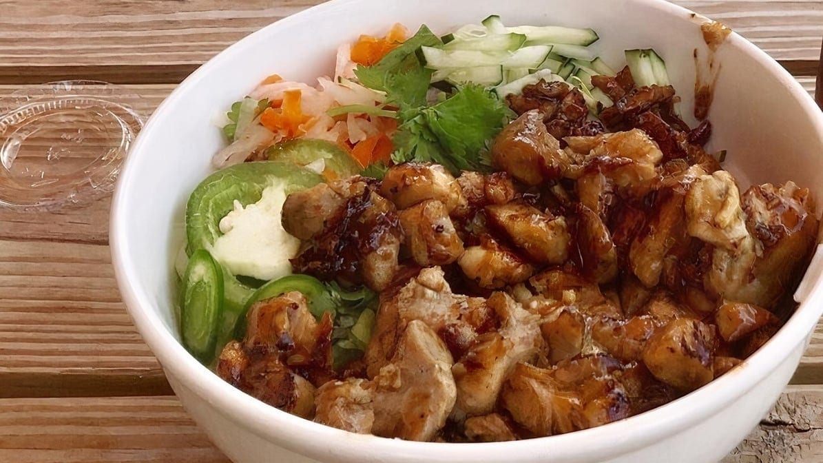 Lemongrass Chicken Noodle Bowl.