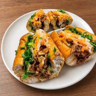 Vietnamese BBQ Pork Banh Mi