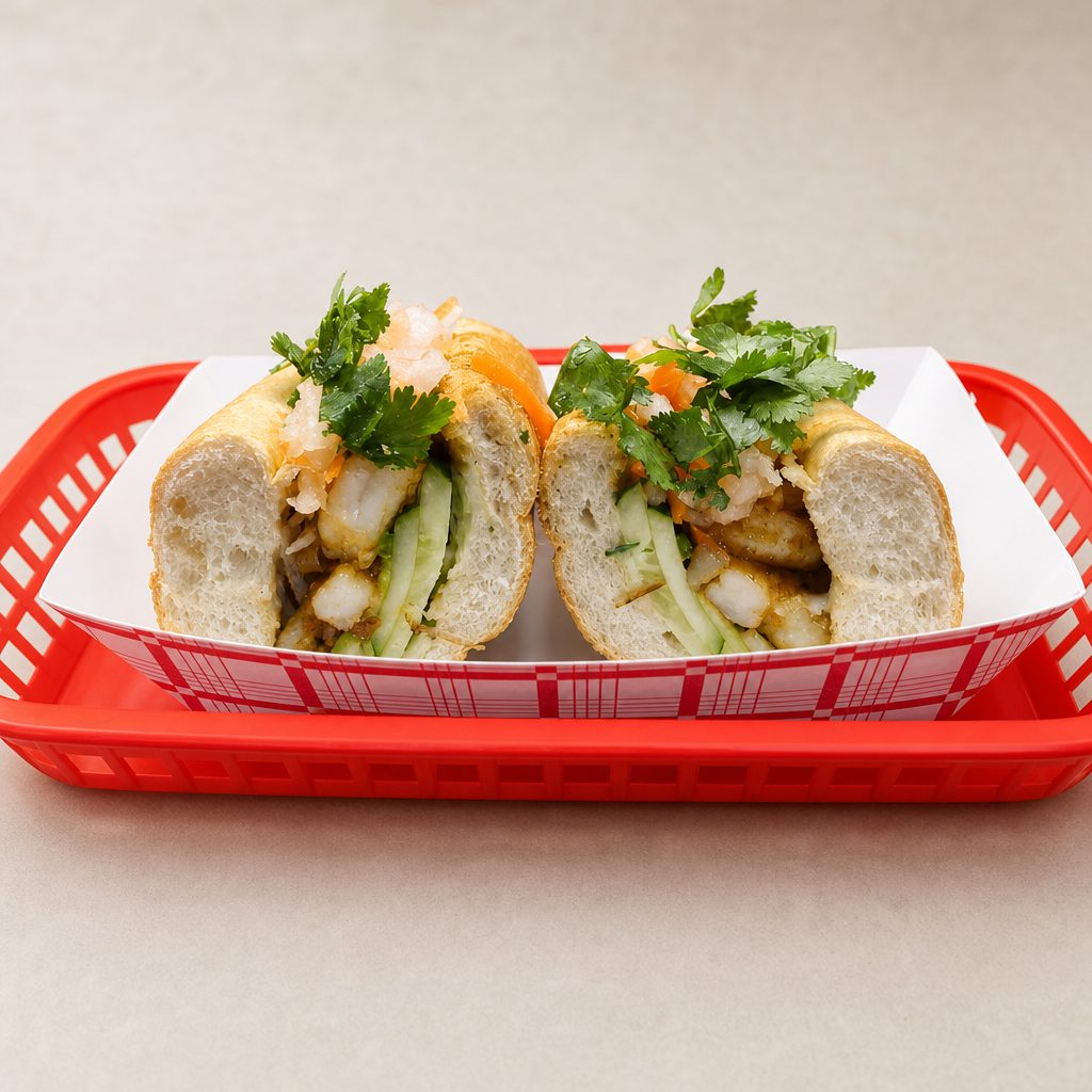 Lemongrass Tofu Banh Mi.