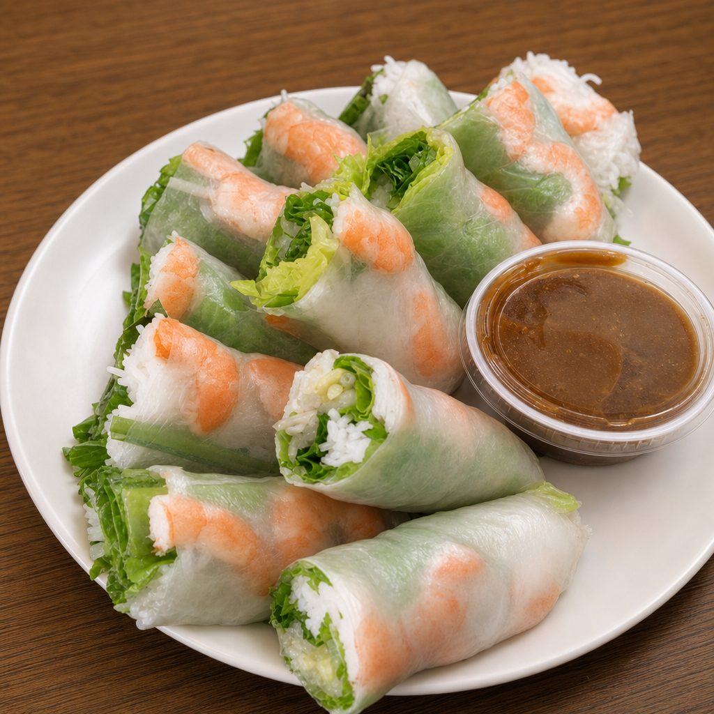 Fresh Summer Rolls.