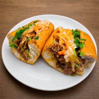 Lemongrass Beef Banh Mi