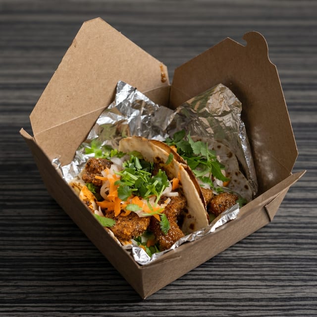 Quinoa Shrimp Yummi Taco.