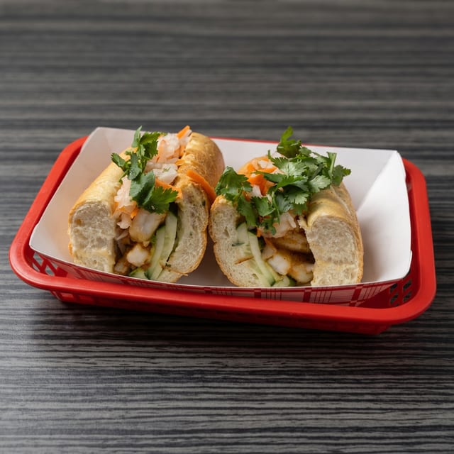 Lemongrass Tofu Banh Mi.