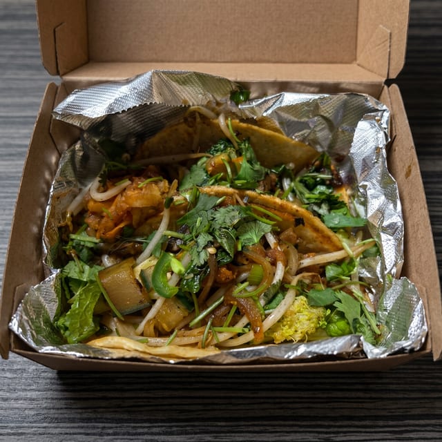 Sauteed Veggies Yummi Tacos.