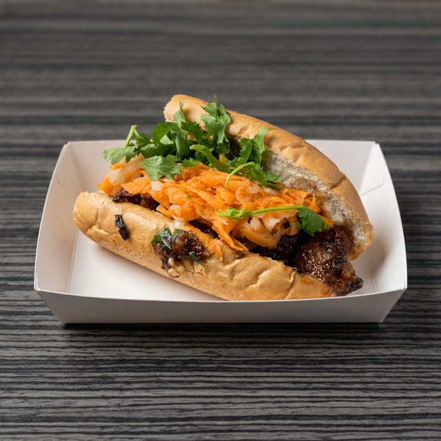 Quinoa Shrimp Banh Mi.