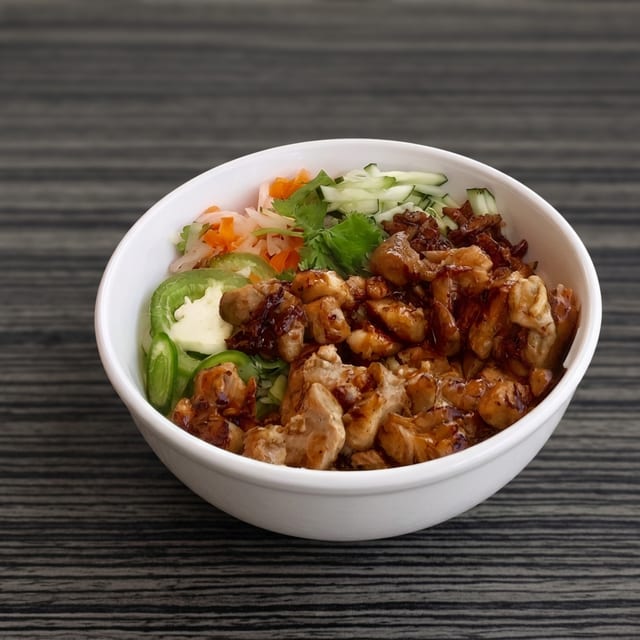 Lemongrass Chicken Noodle Bowl.