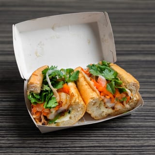 Lemongrass Shrimp Banh Mi