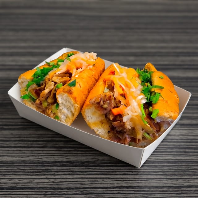 Lemongrass Pork Banh Mi.