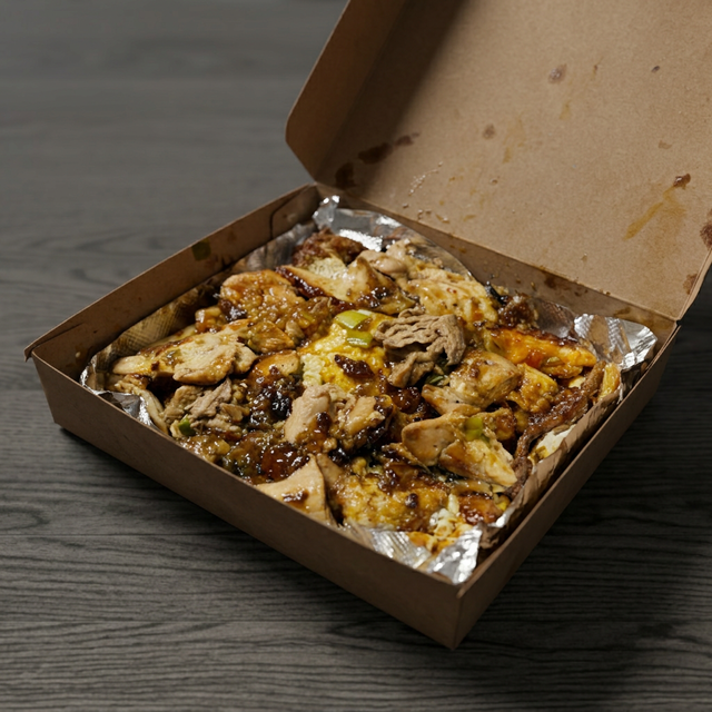 Lemongrass Chicken Loaded Fries.